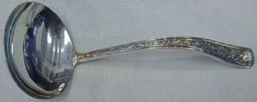 Windsor Rose By Watson Sterling Silver Gravy Ladle 6" Serving