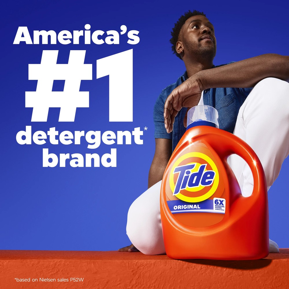 Laundry Detergent Liquid Boosted Cleaning Power Original Scent