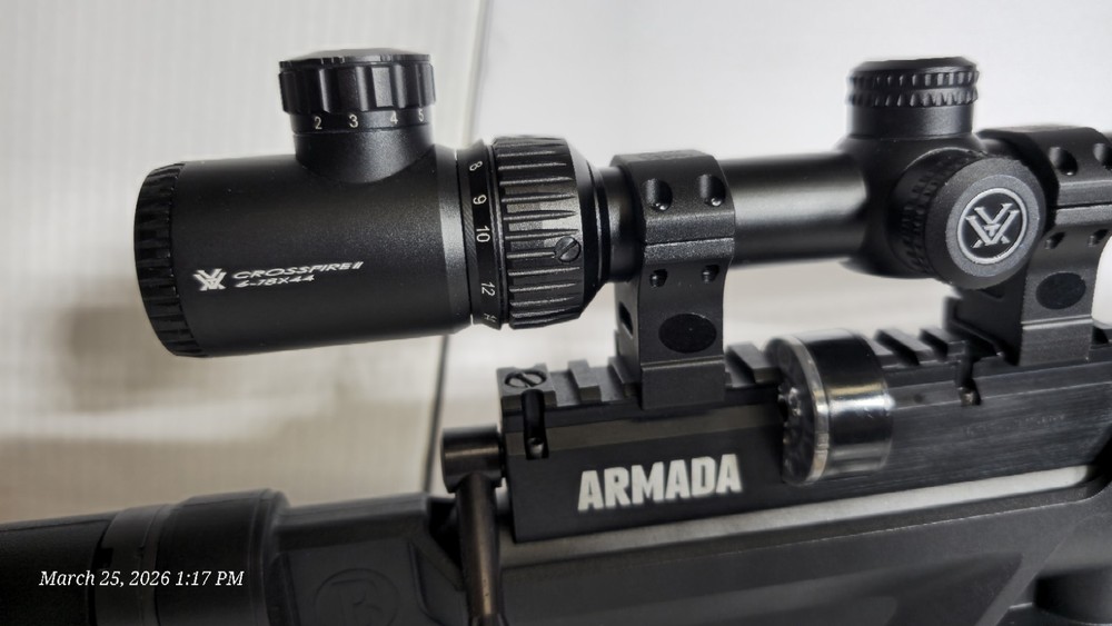 Benjamin Armada PCP Air Rifle Custom, .25 Cal.