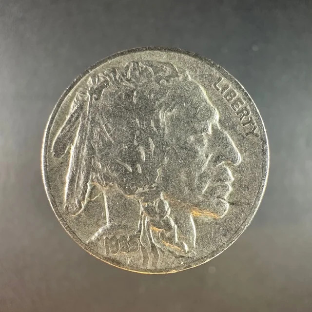 1935 Buffalo Nickel Strong Details