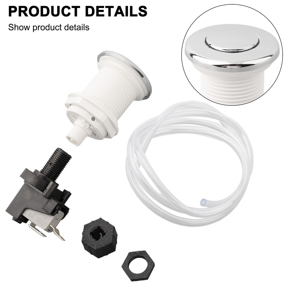 On/Off Push Button Switch Jetted Jet Bath For Spa Hose Air Pool Remote Control