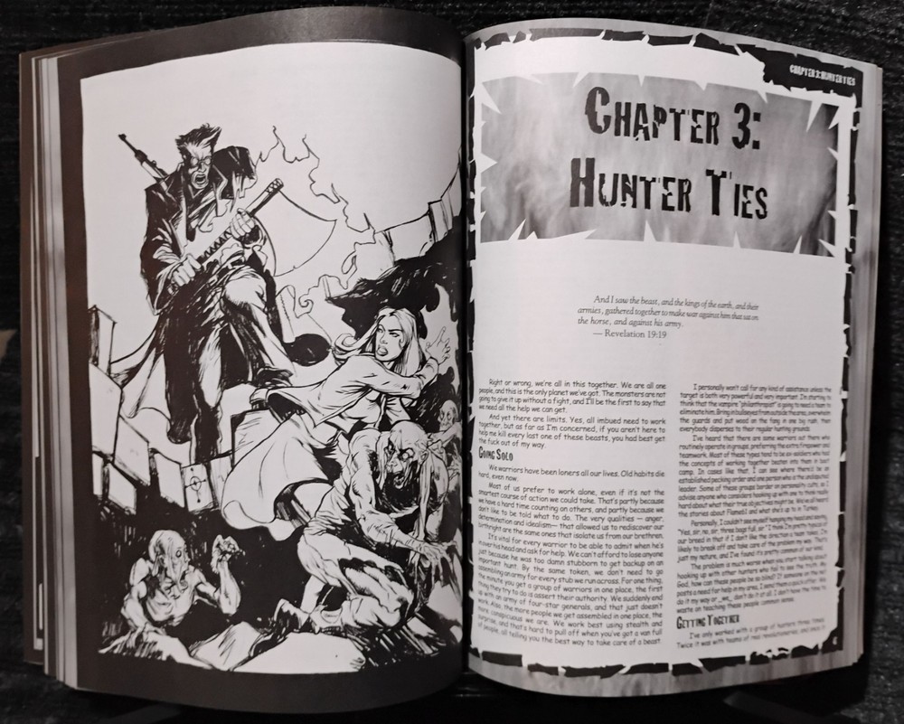 Hunter Book: Avenger (2000) Hunter The Reckoning RPG White Wolf