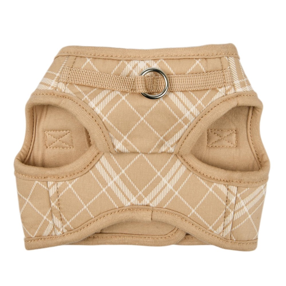 Corwin Dog Vest Harness B Step-in Fashionable Checkered Pattern Spring Summer...