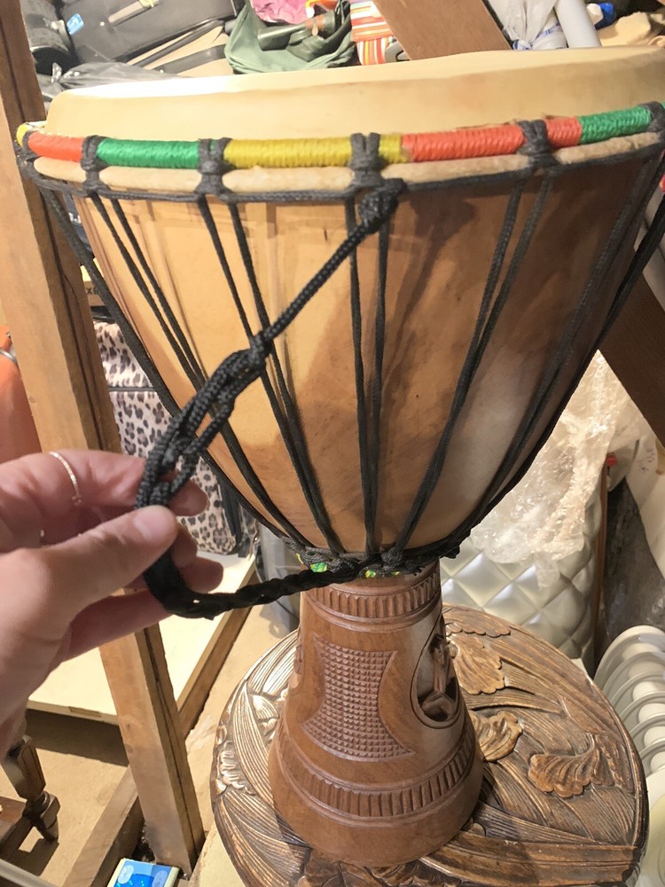 South Africa hand made Djembe drum
