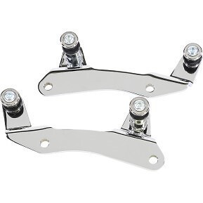 Cobra 602-2101 Chrome Docking Kit for Detachable Passenger Backrest