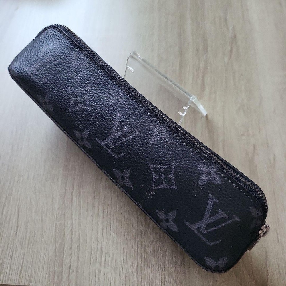 LOUIS VUITTON Pen Case Trousse Elisabeth Eclipse GI0199 Monogram Classic Used