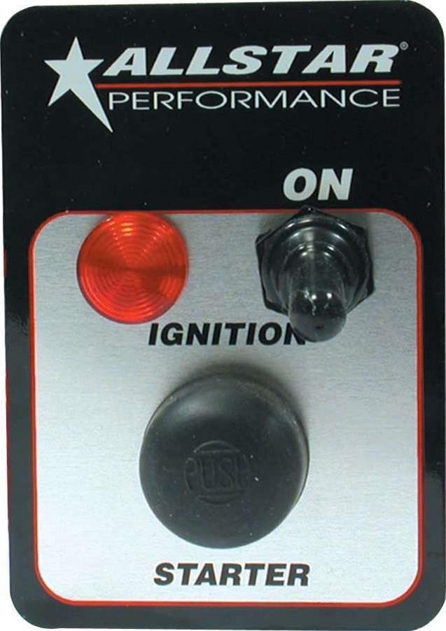 Starter Switch Panel Push-Button Momentary Toggle Switch Ignition W/ Light