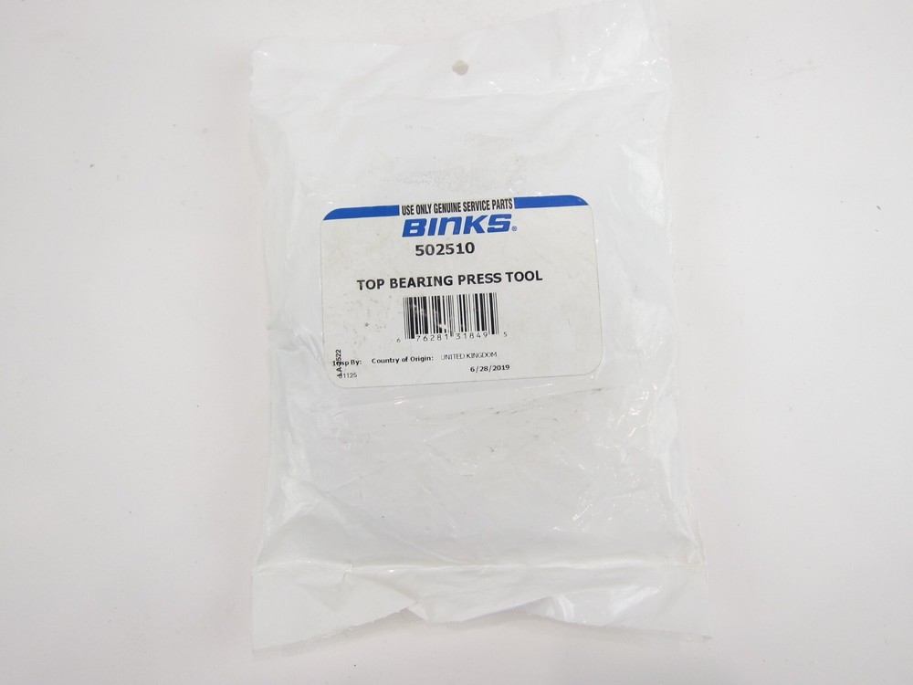 New Binks 502510 Top Bearing Press Tool