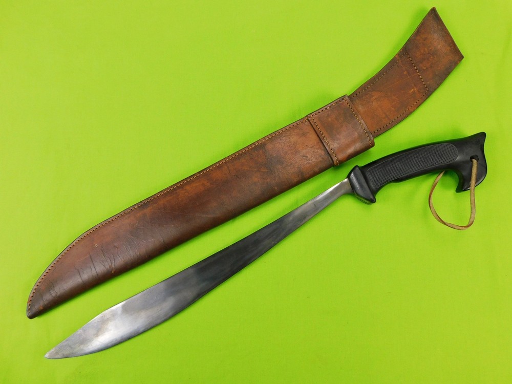 US WW2 OSS Machete Fighting Knife w/ Sheath