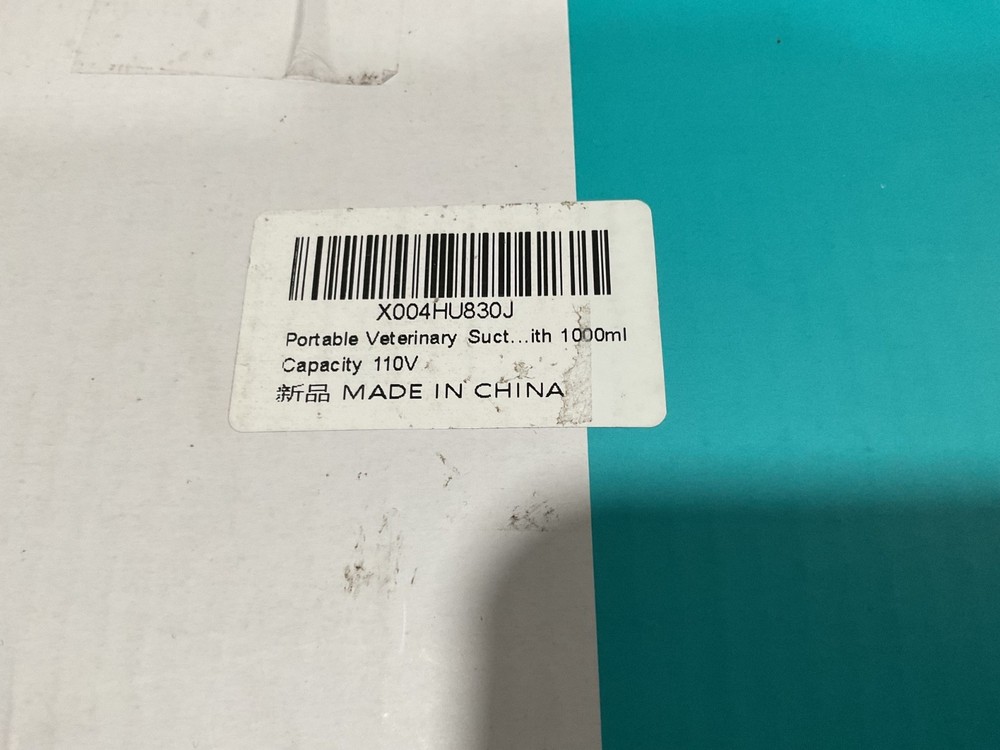 Portable Suction Unit H003-B - open box/never used
