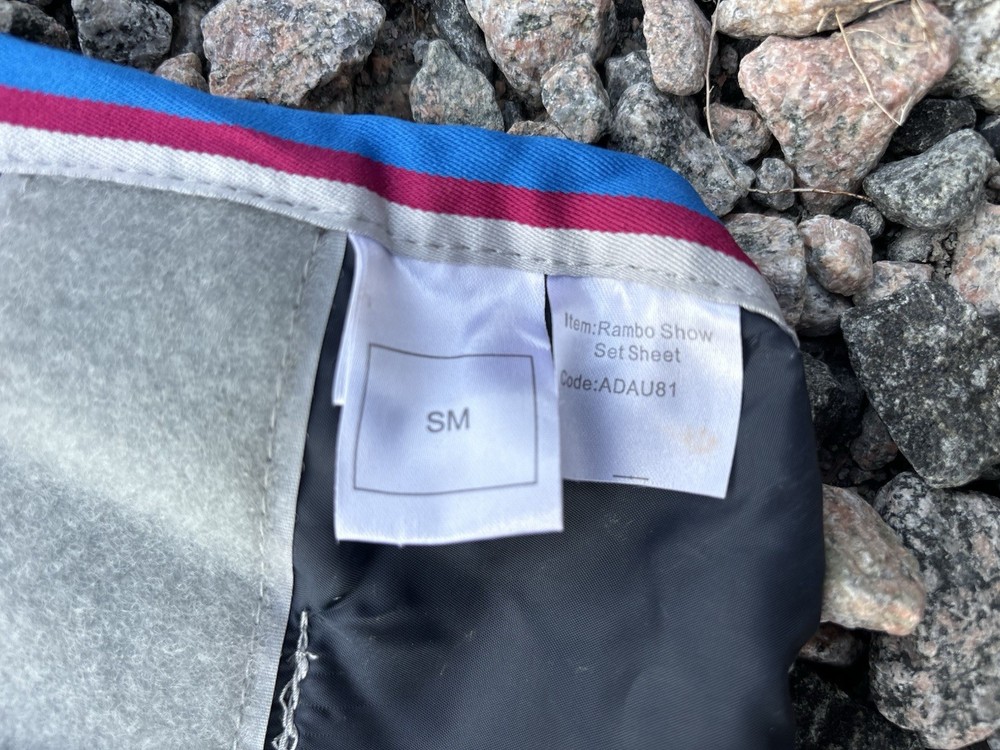 Rambo Show Sheet Set - Size Small - 60”-65”