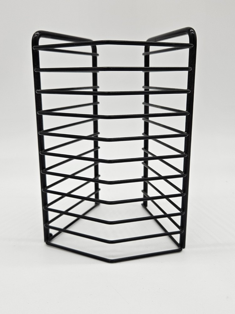 Iomega Zip Disk Super Floppy Storage Disk Holder Stand Rack Holds 10 Discs