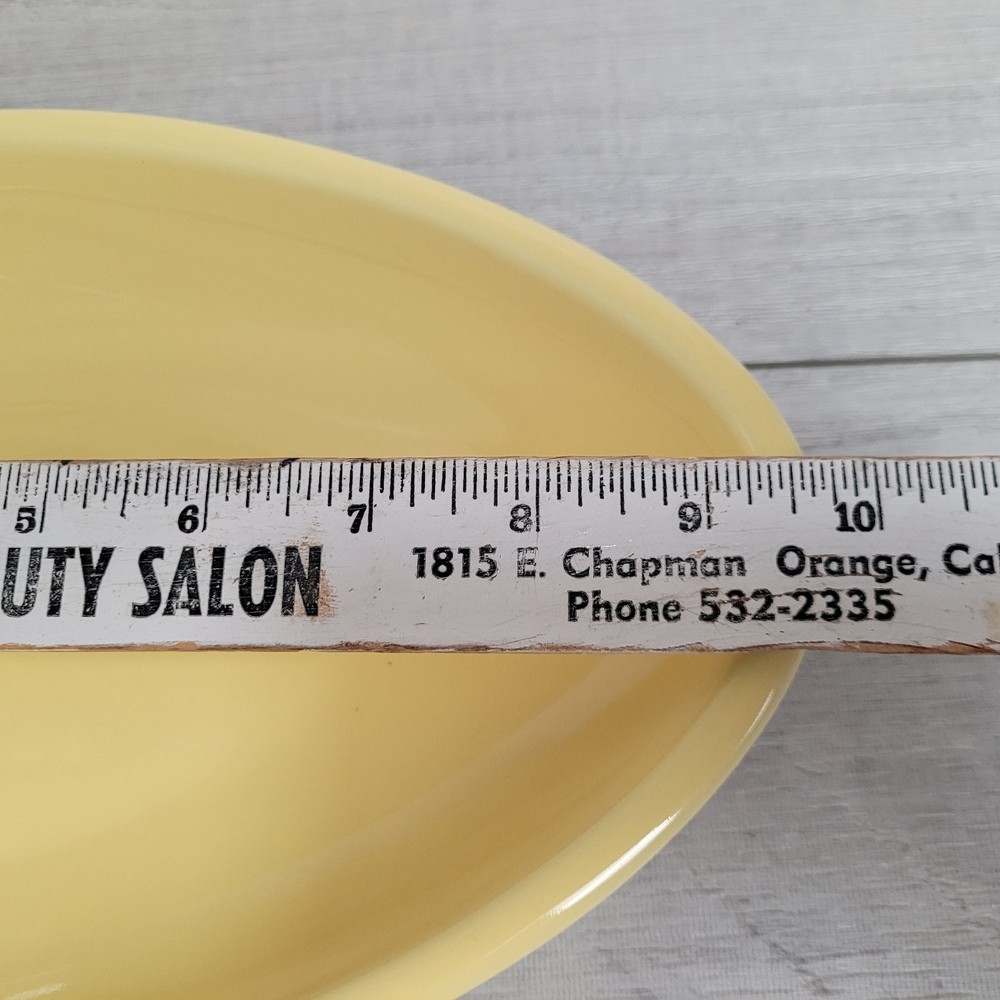 Chantal Ceramic Egg-Shaped Bowls Yellow Large Easter Spring Large/Small Set of 5
