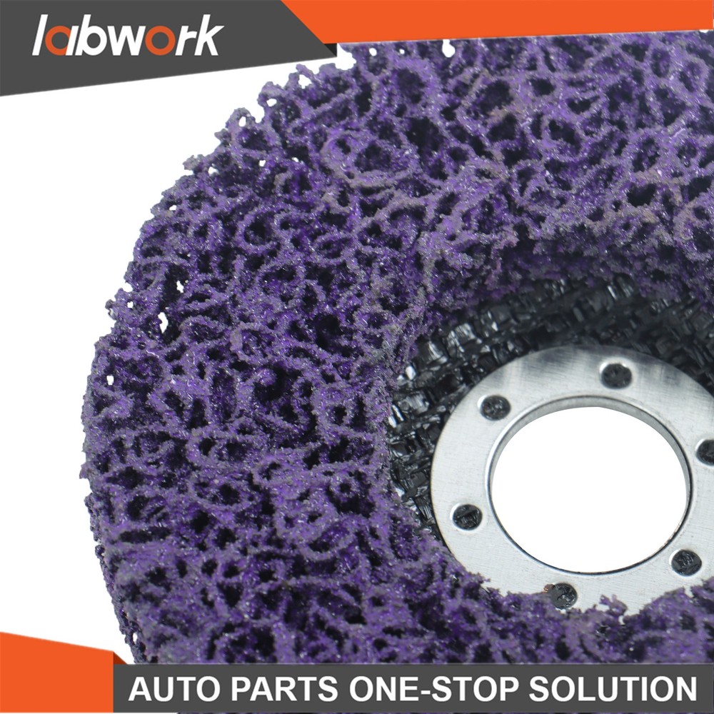 Labwork 10 Pack Strip Discs 4-1/2" x 7/8" Stripping Wheel Rust Remover Wheel