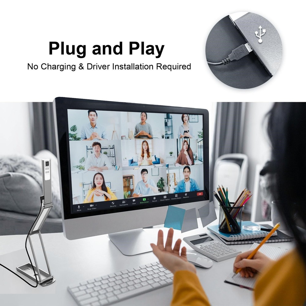 Adesso 4K 11-Megapixel Dual Mode Document Camera and Webcam