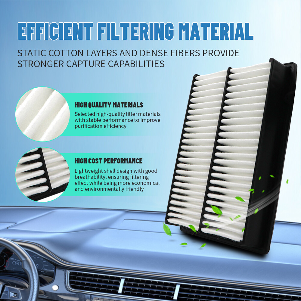 Front Engine Air Filter for Acura TSX 2009-2014 L4 2.4L Rigid Panel CA10802