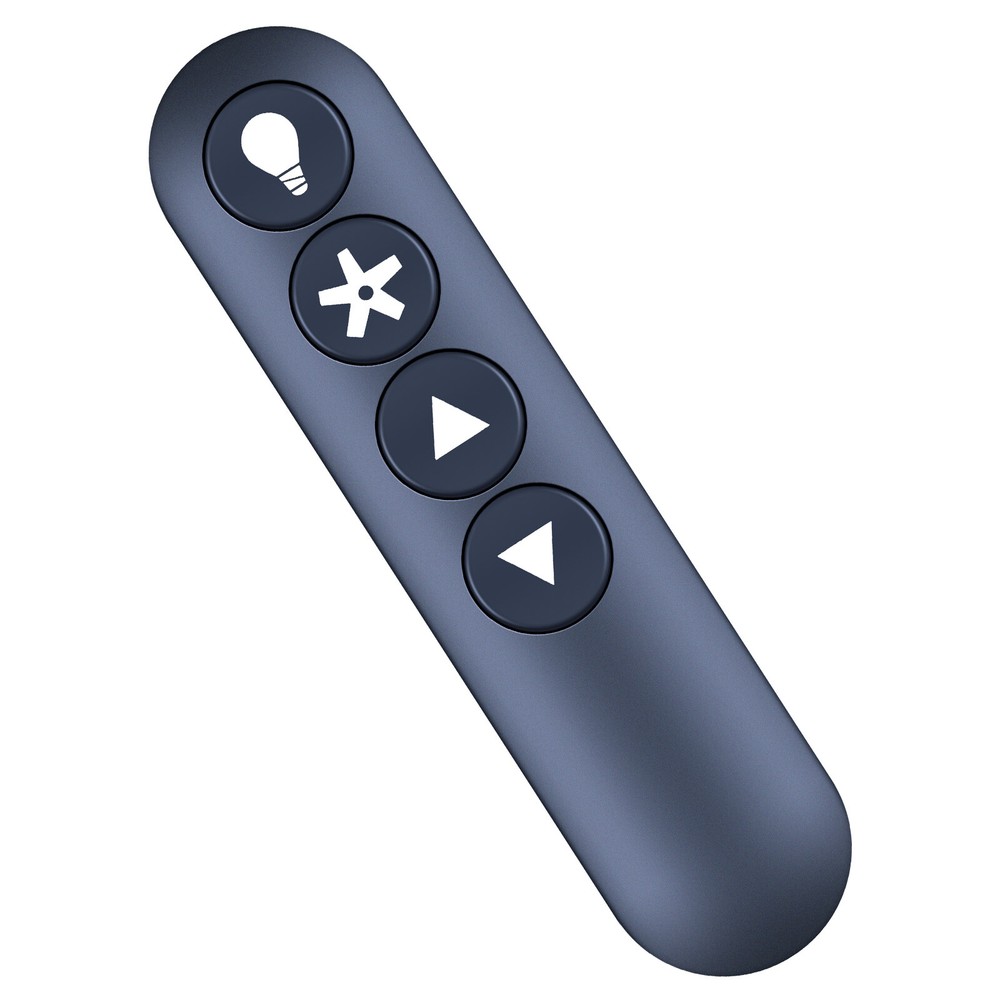 Remote Control For Hunter Fan Replacement Handheld Ceiling Fan - Black K5579-01