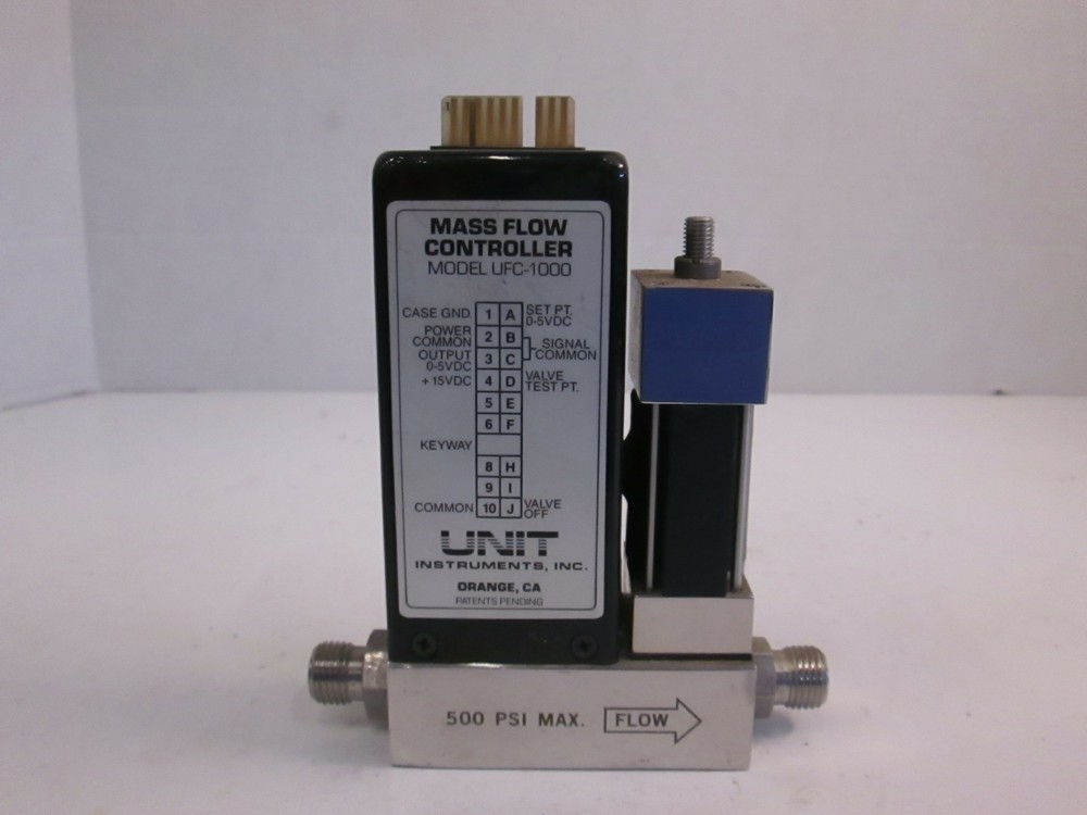 Unit UFC-1000 Mass Flow Controller MFC, SiH4, 1 SLM
