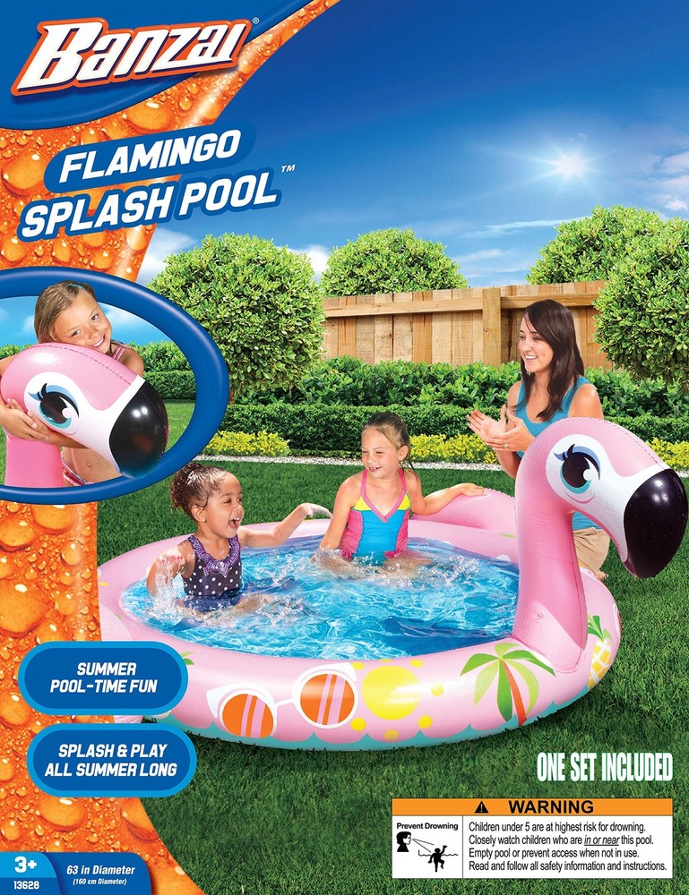 BANZAI Flamingo Splash Pool