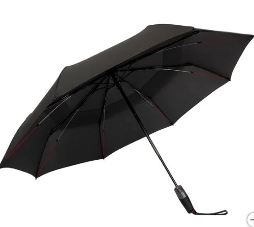 Shed Rain WindPro ARC 46" Vented Compact Umbrella Black 2 Pack UVG