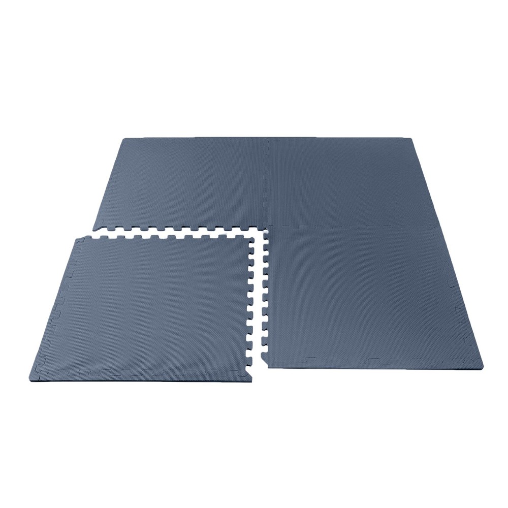 1/2" Thick Multipurpose EVA Foam Exercise Floor Mat, Interlocking Tiles, Anti...