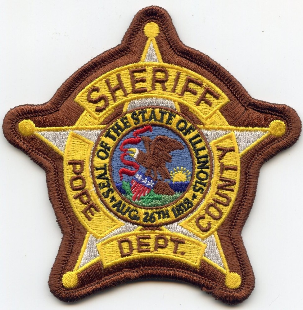 POPE COUNTY ILLINOIS SHERIFF POLICE PATCH