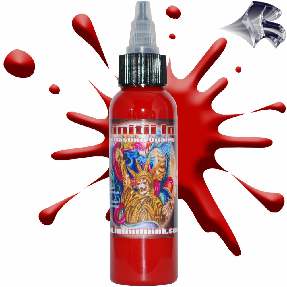 Infinitii Scarlet Red Tattoo Ink 2oz