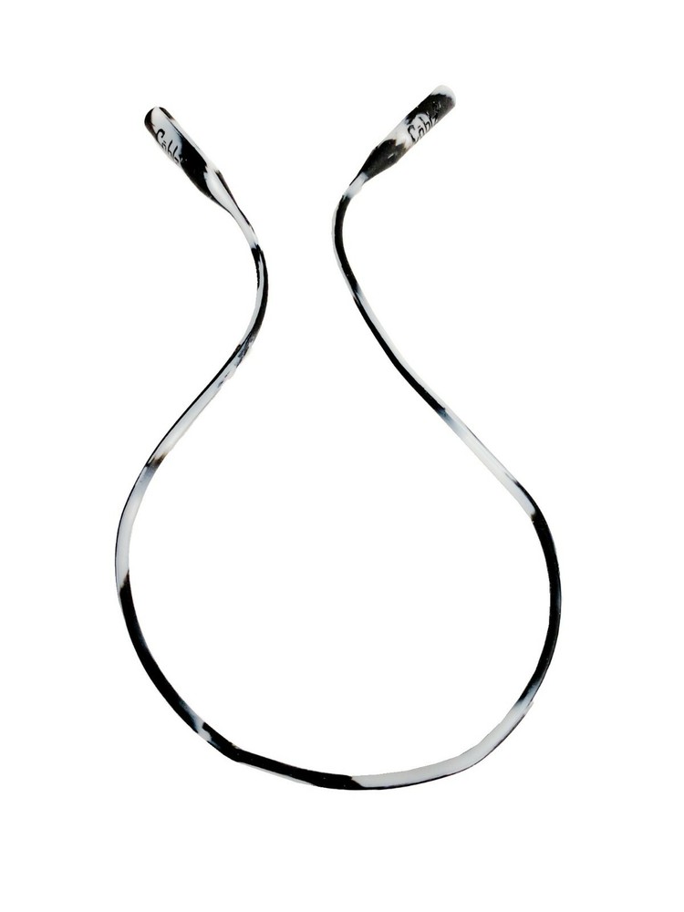 CABLZ 16" SILICONE BLACK/WHITE