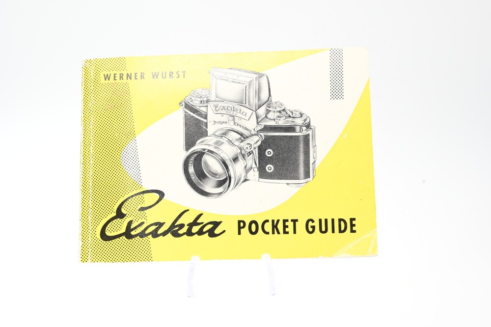 Vintage Exakta User Instruction Manual Pocket Guide #G545