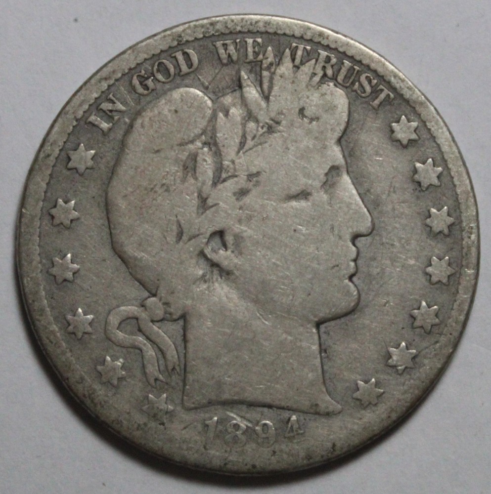 1894 S Barber Half FG161