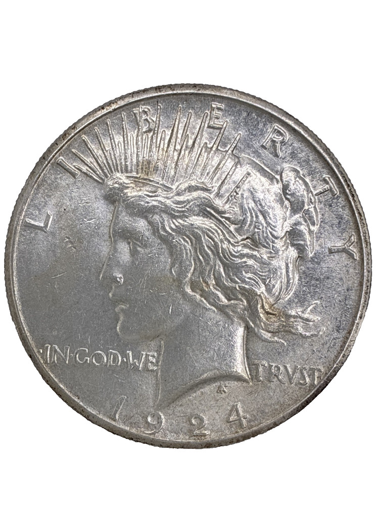 1924-S Silver Peace Dollar Better Date High Grade