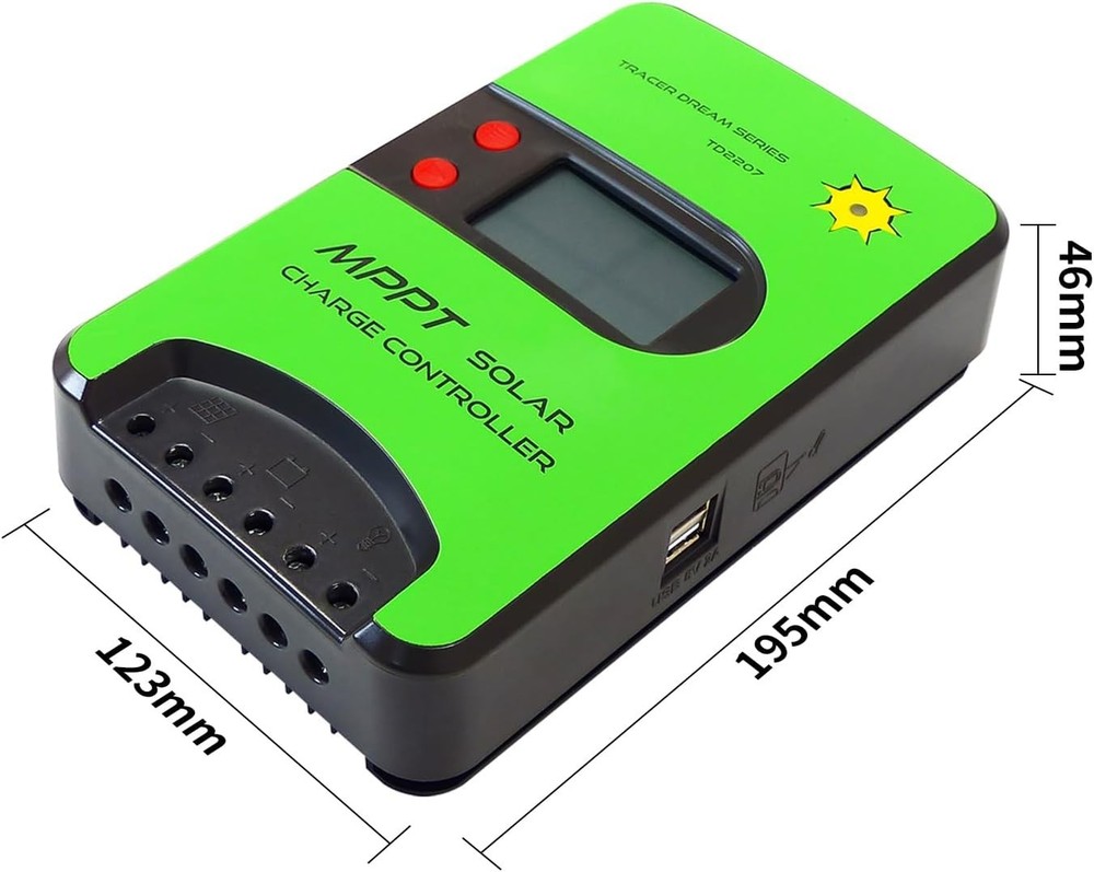 MPPT 20A Solar Charge Controller TD2207-BT