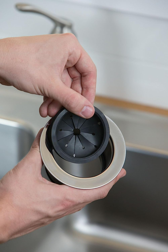 Waste King Black Disposer EZ Mount Garbage Disposal Stopper