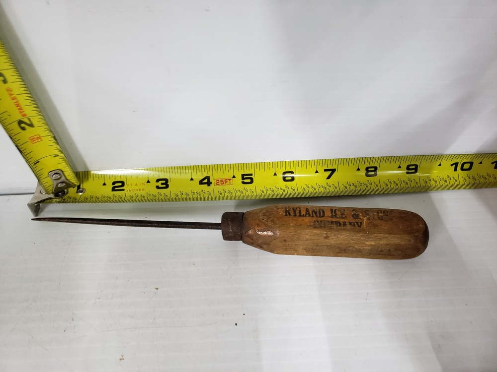 Ryland Ice Pick Wooden Handle