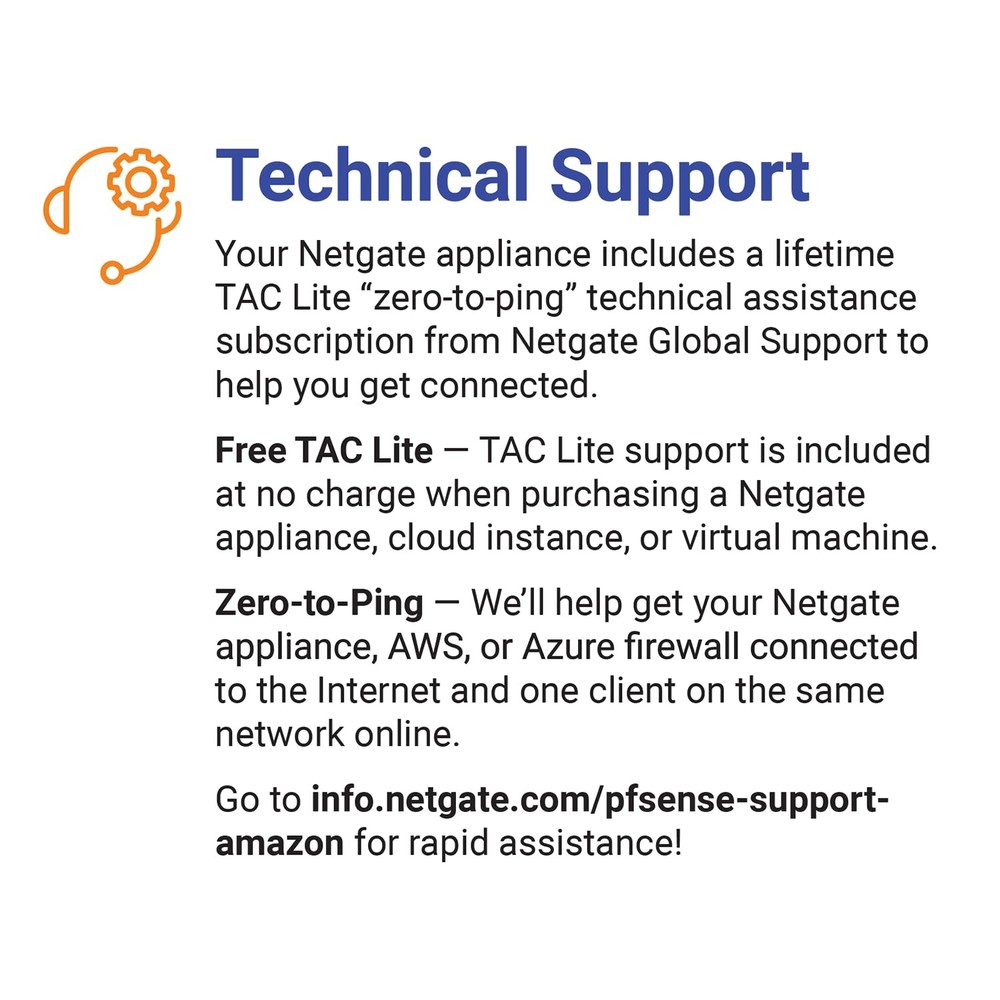 Netgate 4200 MAX pfSense+ Security Gateway | Firewall, Router, VPN | Lifetime...