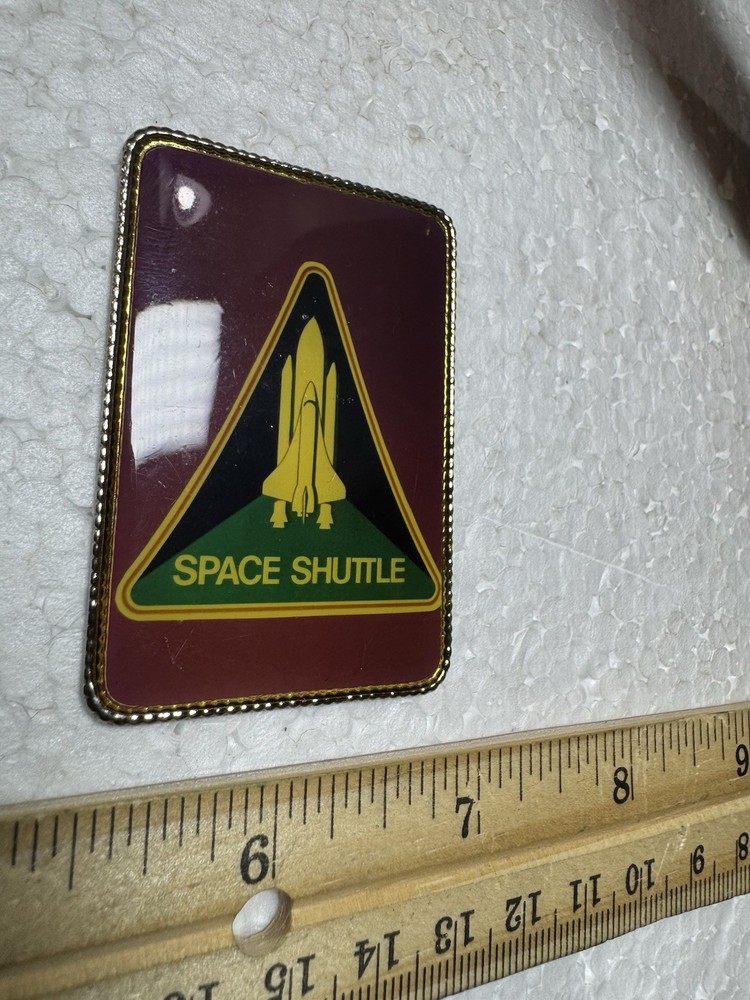 Vintage NASA Space Shuttle Souvenir Medallion