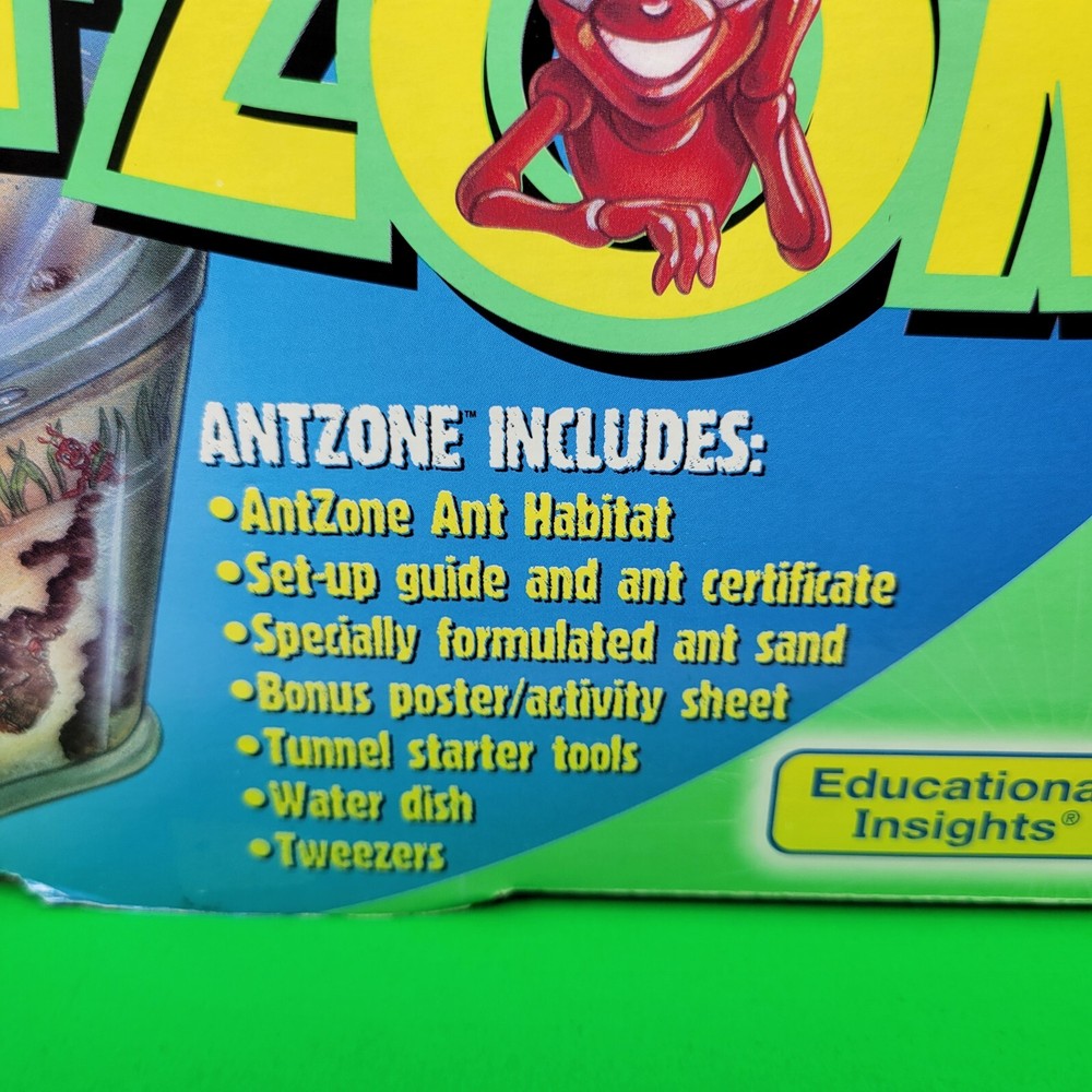 Vtg AntZone Ant Farm - Open Box Complete Never Used