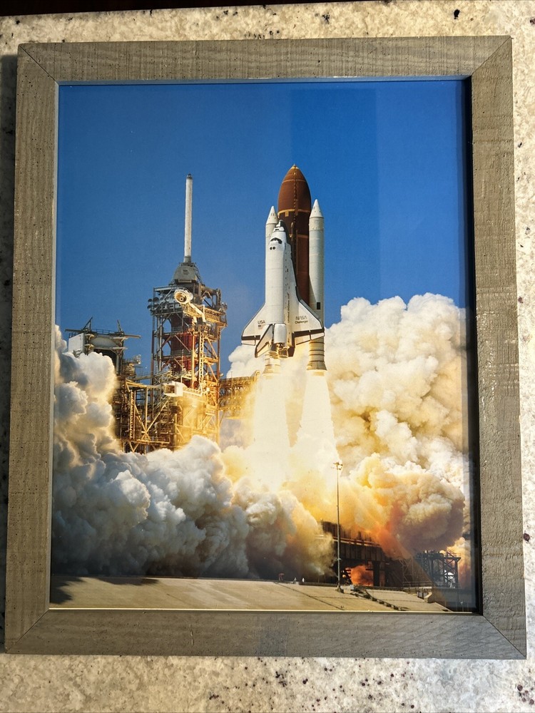 RARE SPACE SHUTTLE COLLECTIONS FRAMED 16x20 PHOTOS SPACE SHUTTLE MISSIONS
