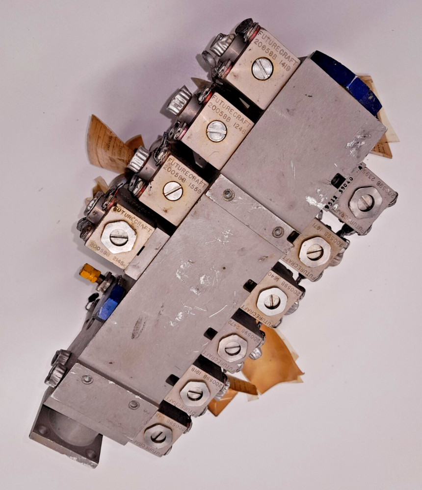 Surplus Rocketdyne Futurecraft Regulator Load Valve Manifold NASA Rocket Engine