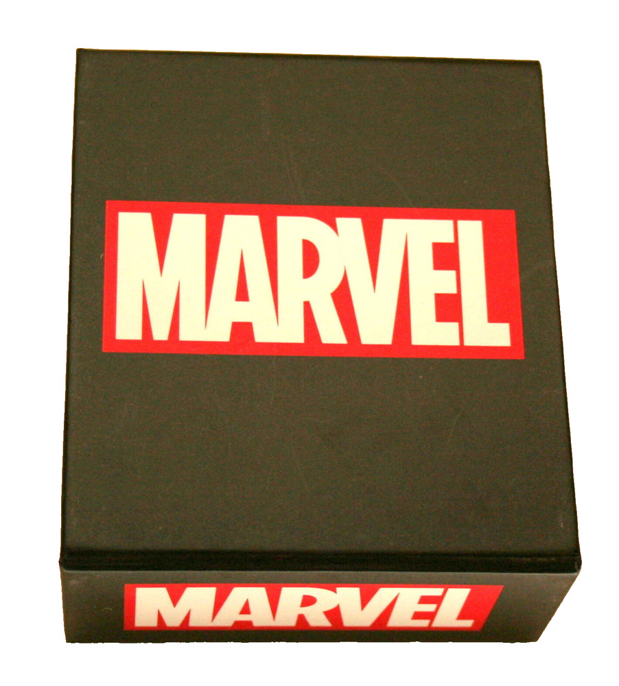 Marvel Comics Deadpool Logo Enamel & Crystal Necklace Pendant New NOS Box