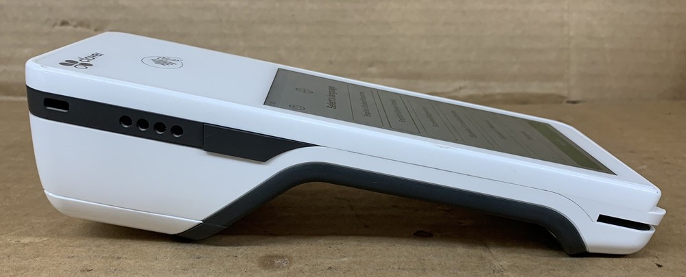 Clover Flex 2 White Handheld Restaurant POS Device and Card Reader -Reset TESTED