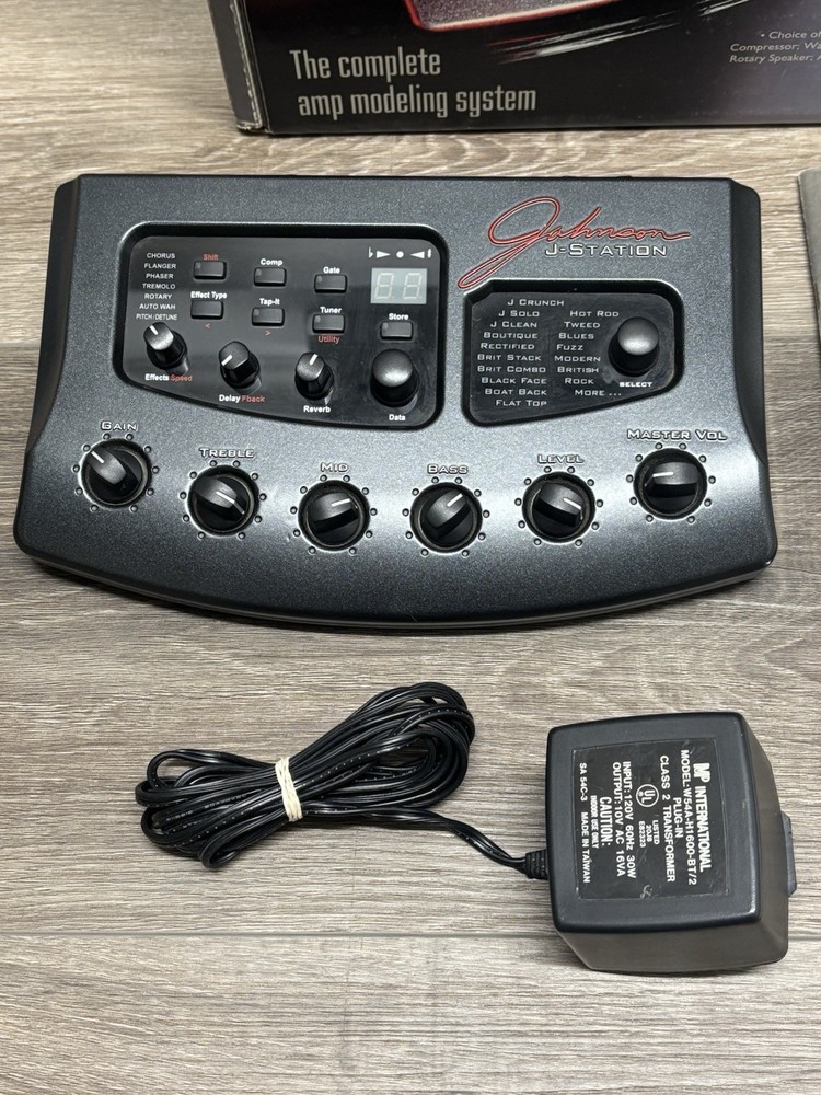 Johnson J-Station Amp Modeling System In Box