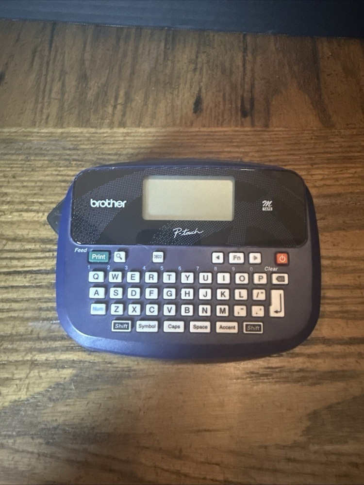 Brother P-Touch Model PT-45 Label Maker Tested & Working