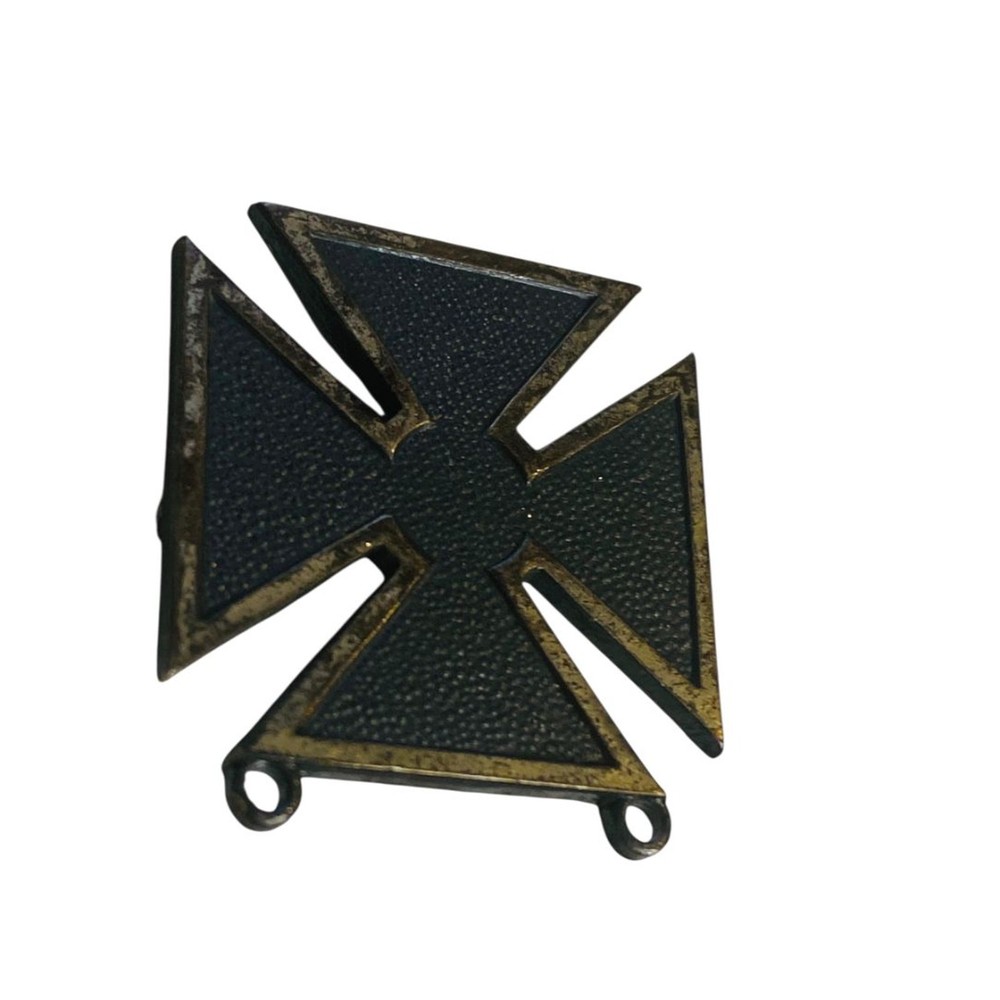 Vintage US Army Marksman Qualification Badge Pin 1" Black Oxidized