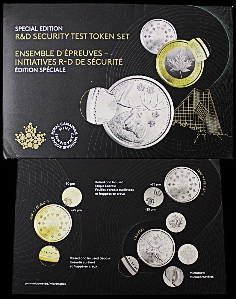 2018 Canada Special Edition R&D Security Test Token Set