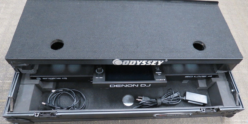 DENON SC LIVE 4 DJ CONTROLLER 4-DECK STANDALONE WIFI TOUCHSCREEN W/ODYSSEY HDCS