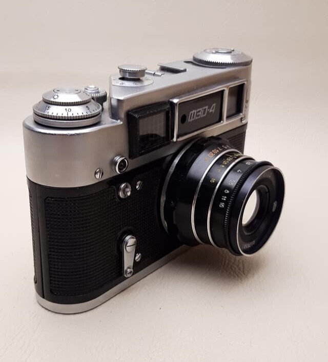 FED-4 Soviet Olympic Camera + Lens FED Industar-61 L/D