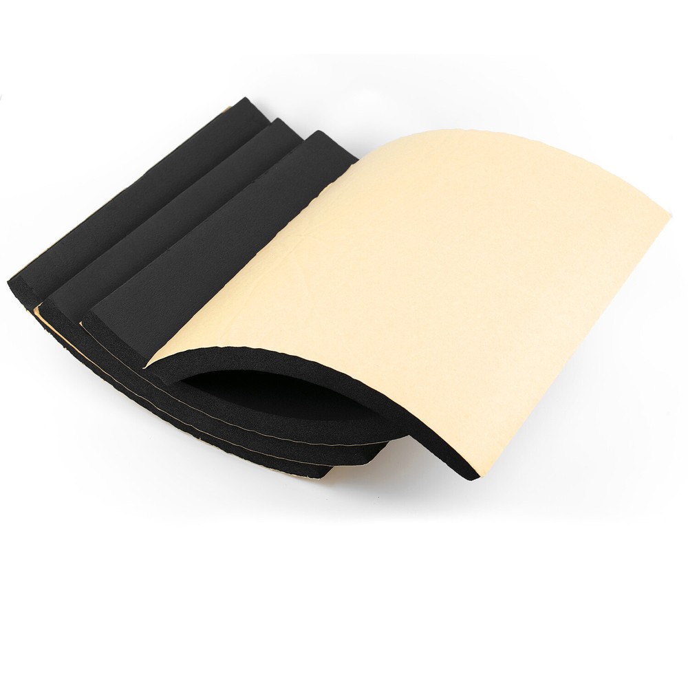 4Sheets 4/5" Thickness Adhesive Backed Foam Rubber Sheet Padding Insulation Pad
