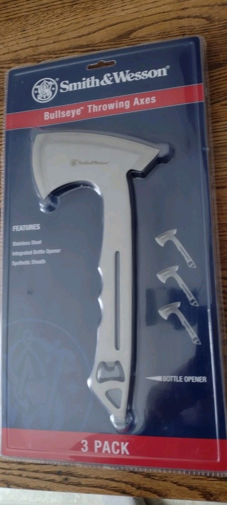 Smith& Wesson 3 Pack Tactical Throwing Axes Hatchet