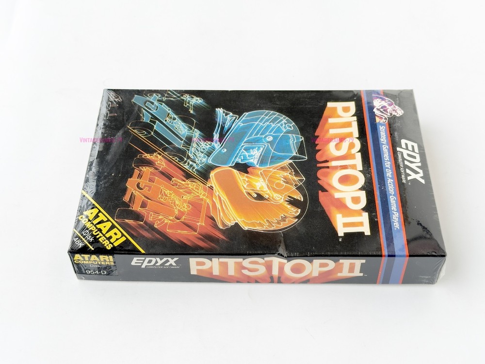 Pitstop II - Epyx - 1984 / Atari 8-Bit - Sealed